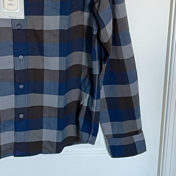 New! Untuckit Piemonte Slim Fit Plaid Shirt nwt 35509 - Picture 4 of 14